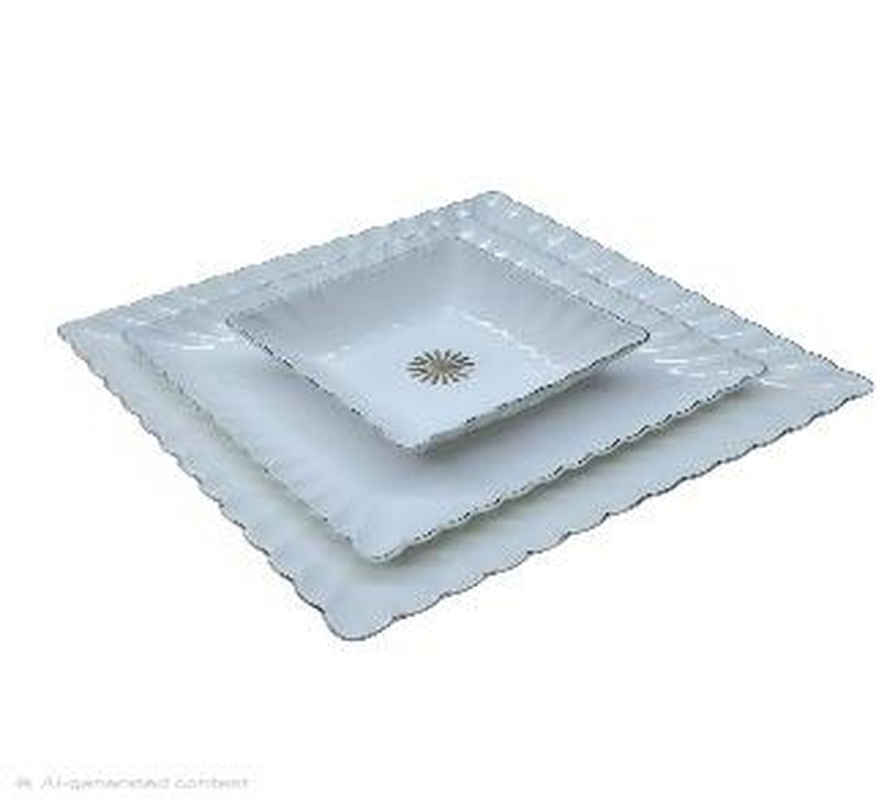 [670690000525] Ceramic square-shaped bowl