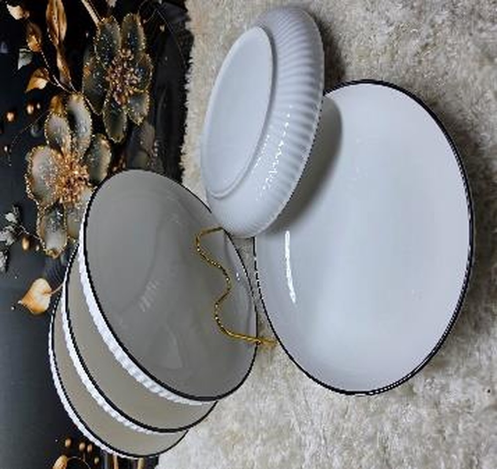 [670690000539] Ceramic Dinner side plate