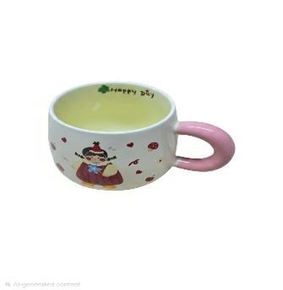 [670690000611] Cute Dog Ceramic Cups