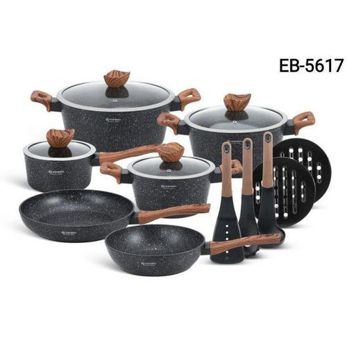 [670690000750] 15Pcs Cookware Set