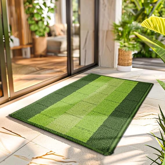 Twist anti slip door mats