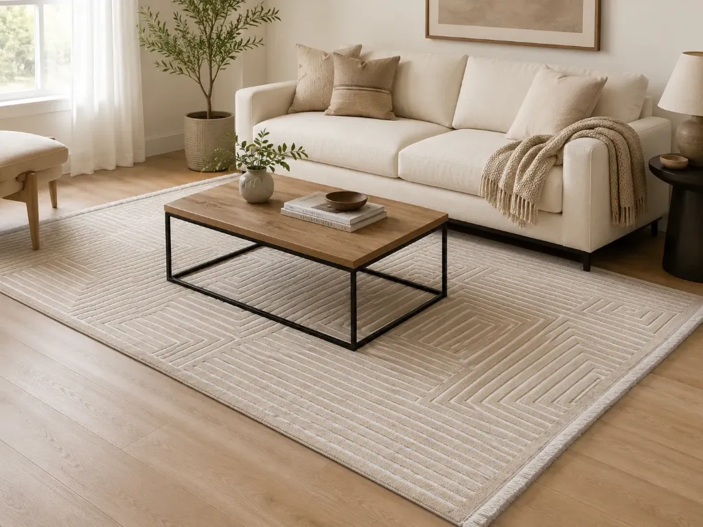bohemian beige 5 by8