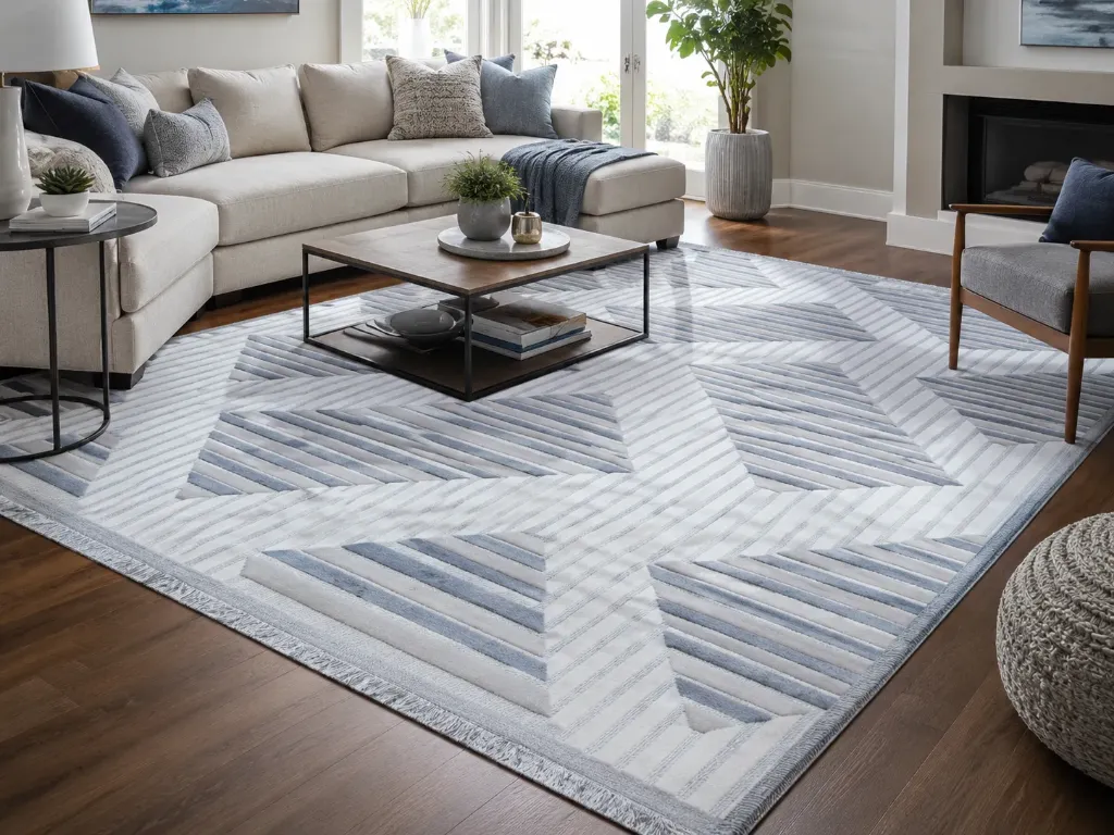 bohemian carpet grey 7 by 10