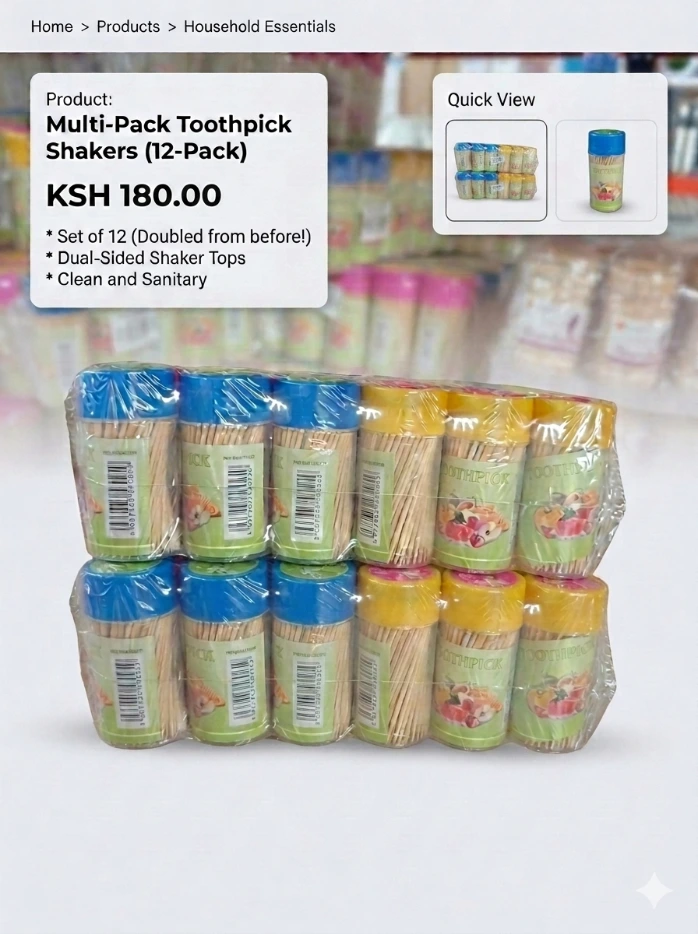 Pack of toothpicks