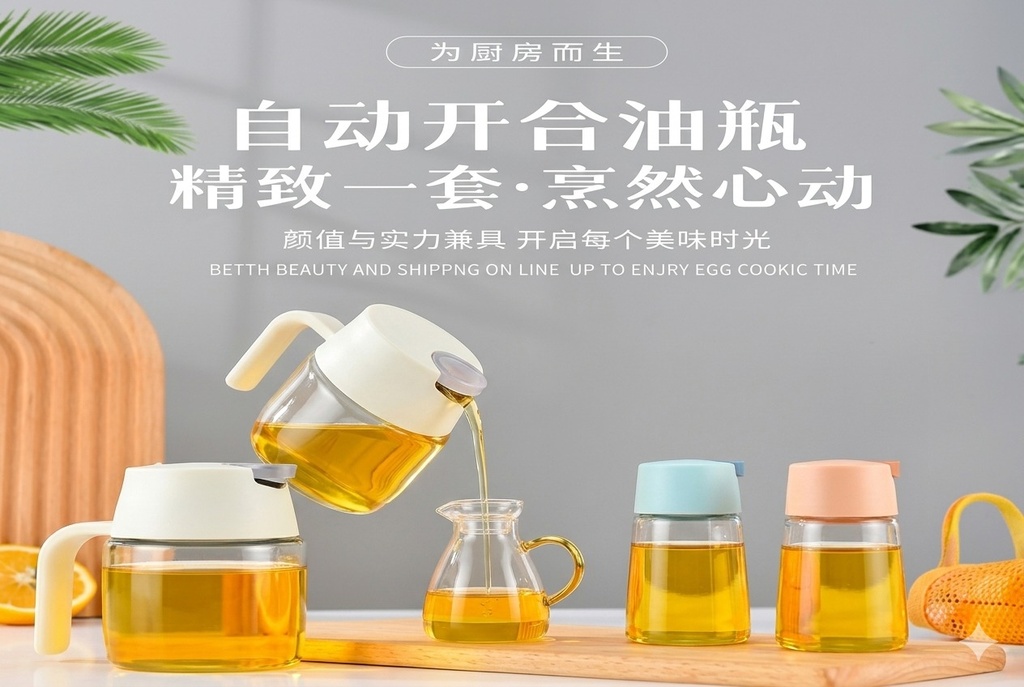 automatic glass oil dispensers