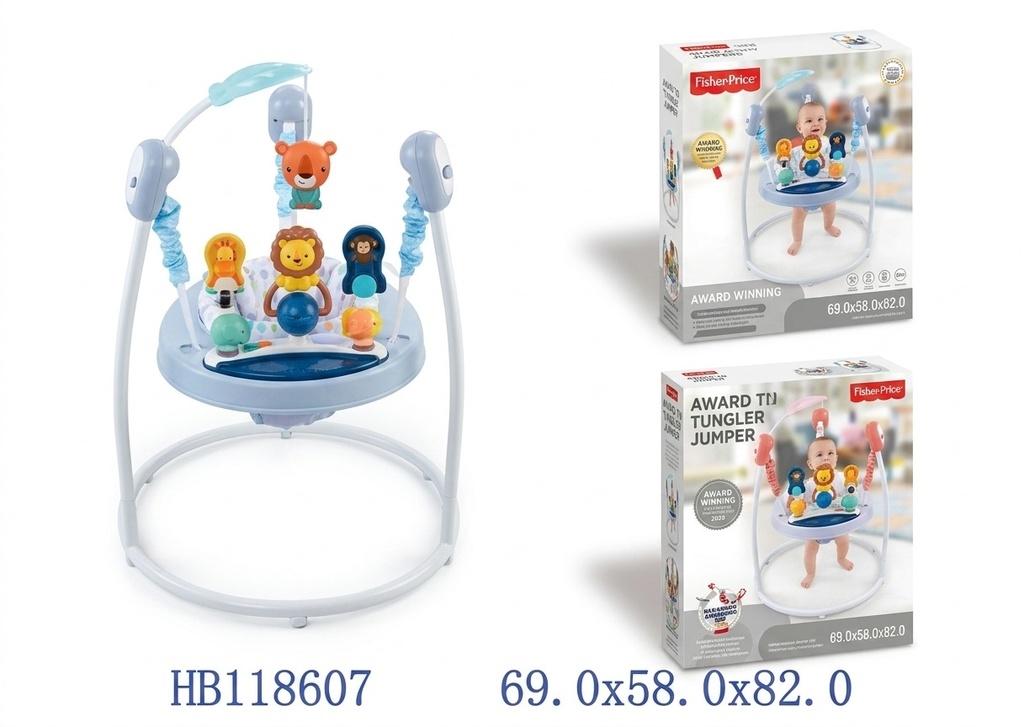 freestanding infant activity jumper and bounce