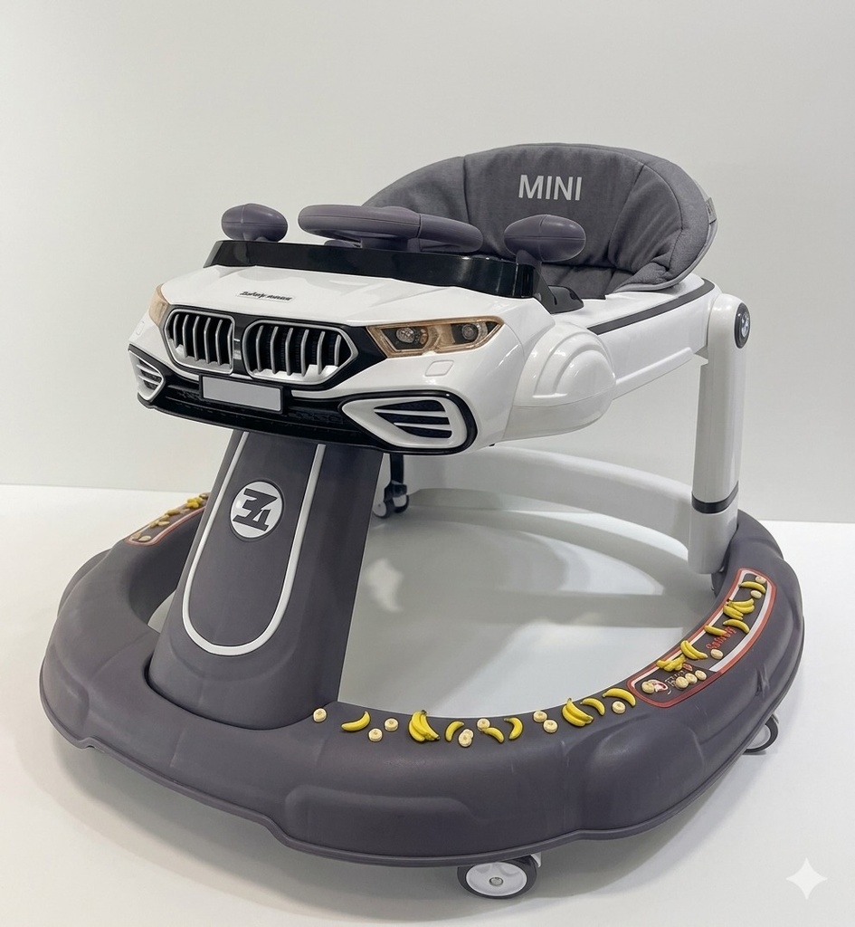 Luxury Sports Car Baby Walker