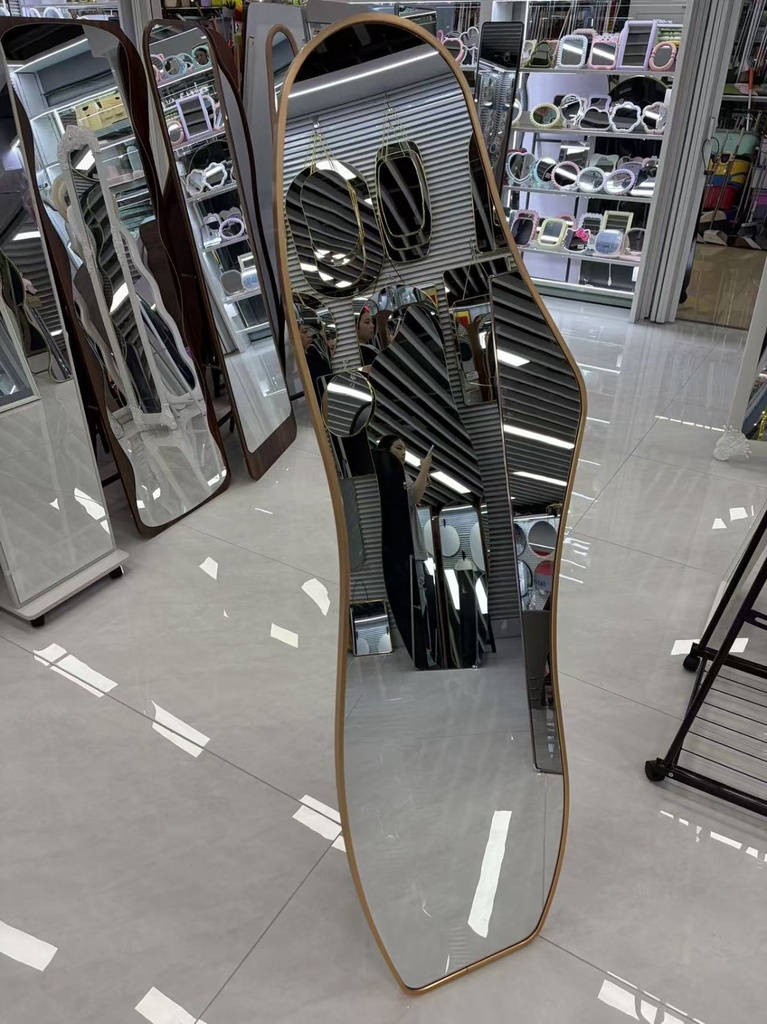 Mountain Shaped Irregular Full Length Mirror (50*160cm)