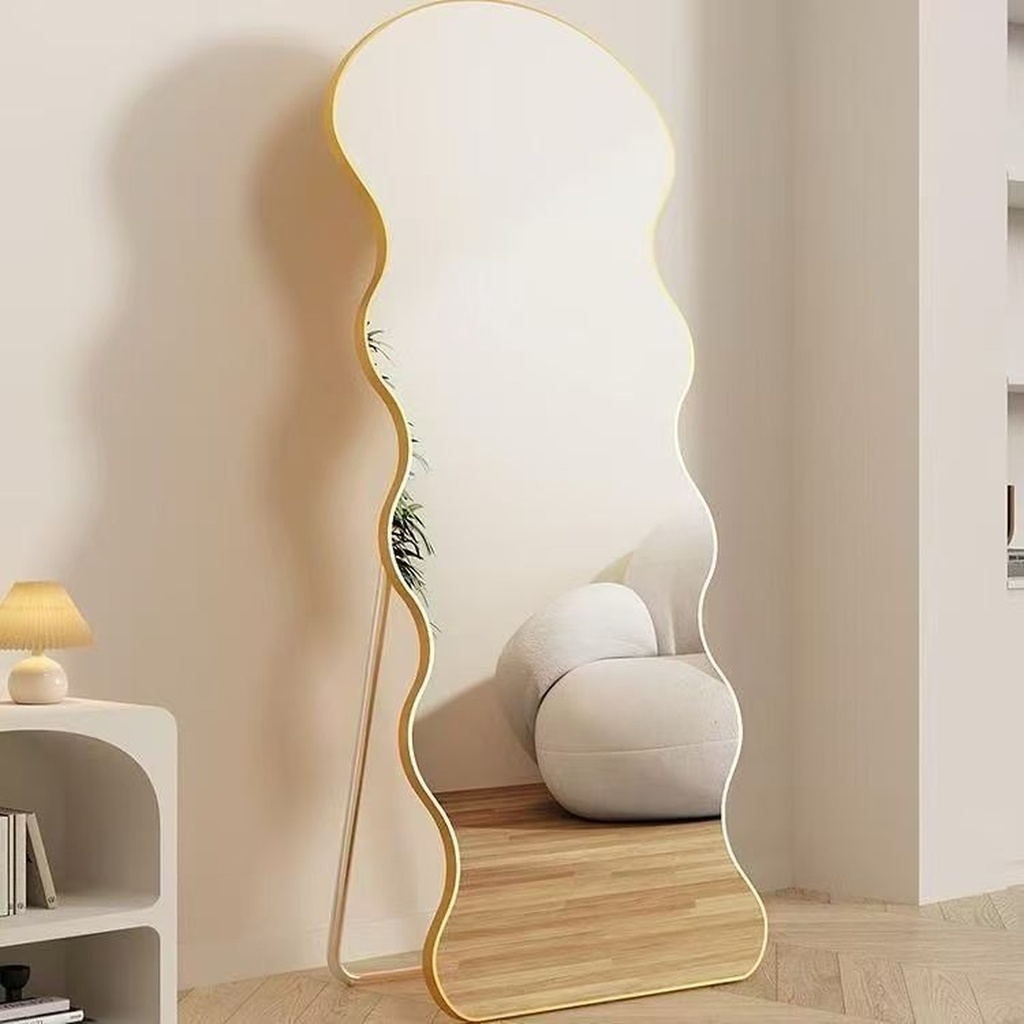 Irregular Plastic Framed Full Length Mirror (46*157cm)