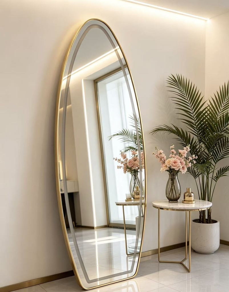 Tapered LED Full Length Mirror (50*160cm)